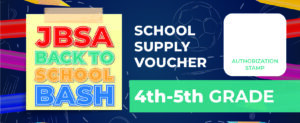 Supply Voucher 4th-5th Grade