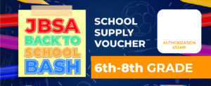 Supply Voucher 6th-8th Grade