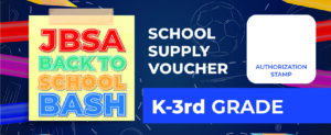 Supply Voucher K-3rd Grade