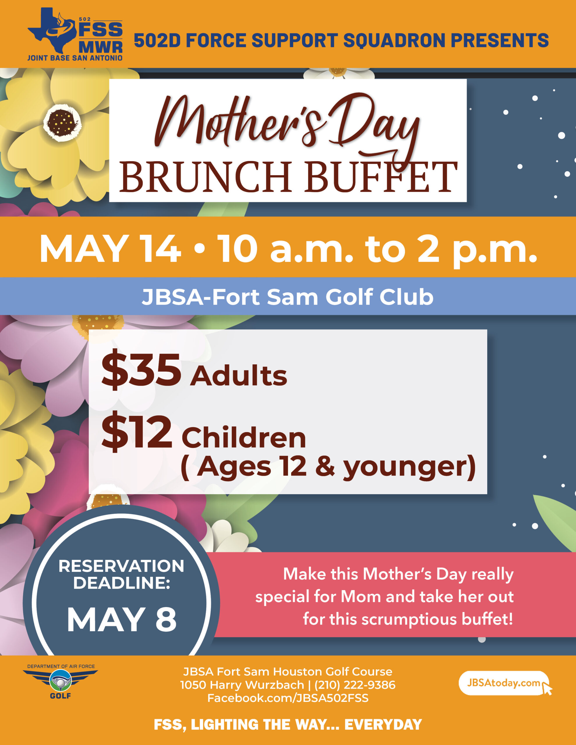 Mother's Day Brunch Buffet 2023 Event Marketing