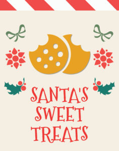 Santa's Sweet Treats Poster